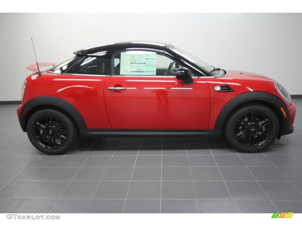 Chili Red 2012 Mini Cooper Coupe Exterior Photo #57937944