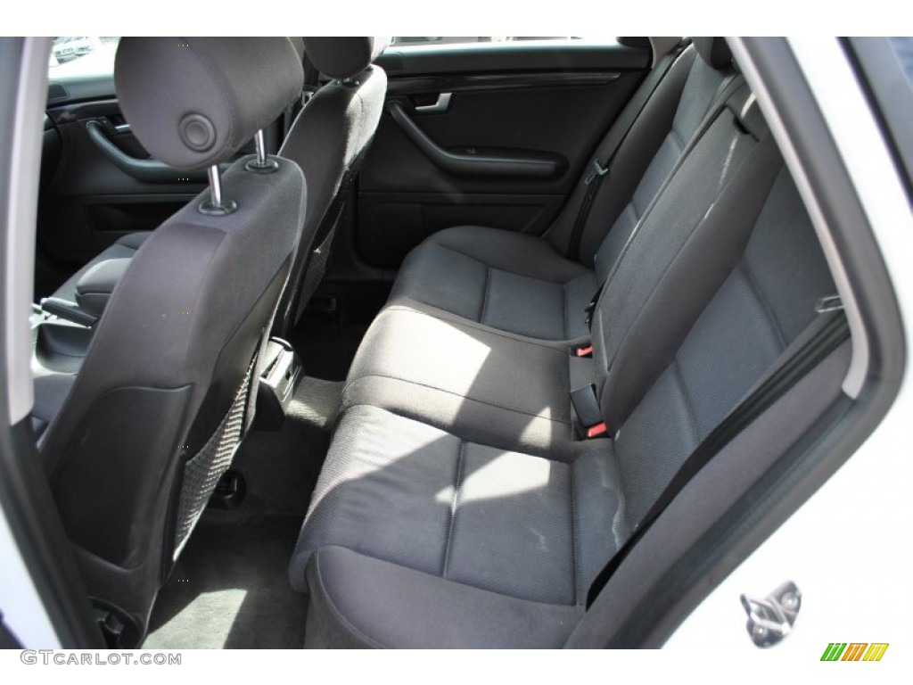 2003 A4 1.8T quattro Sedan - Polar White / Ebony photo #10