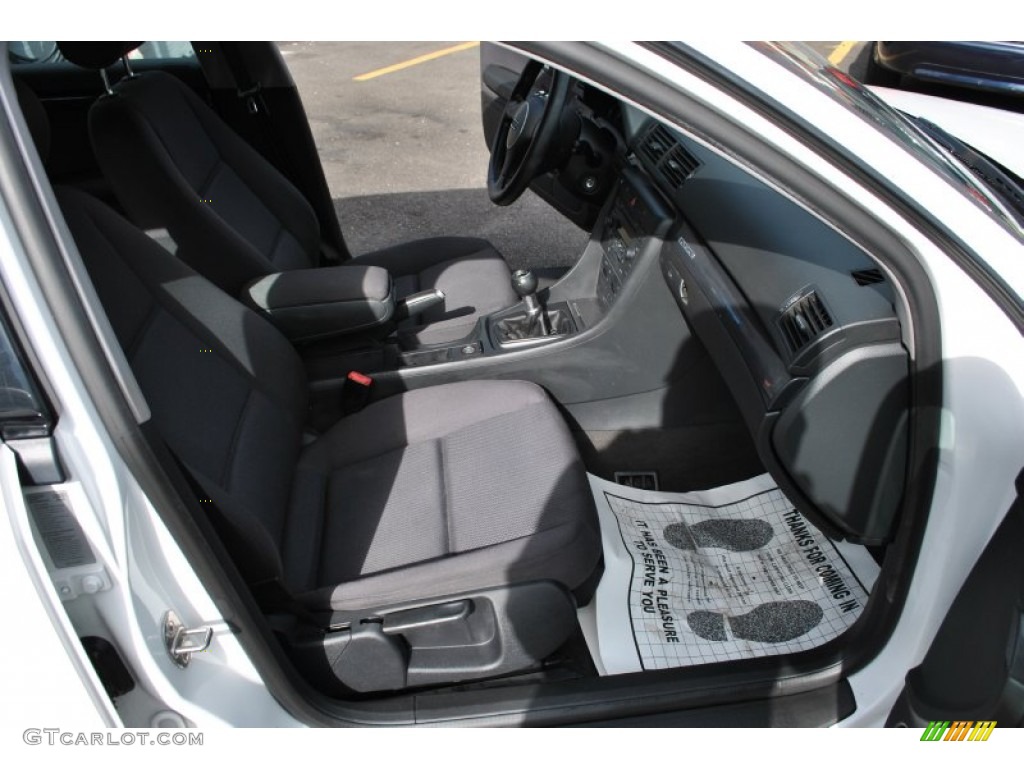 2003 A4 1.8T quattro Sedan - Polar White / Ebony photo #12