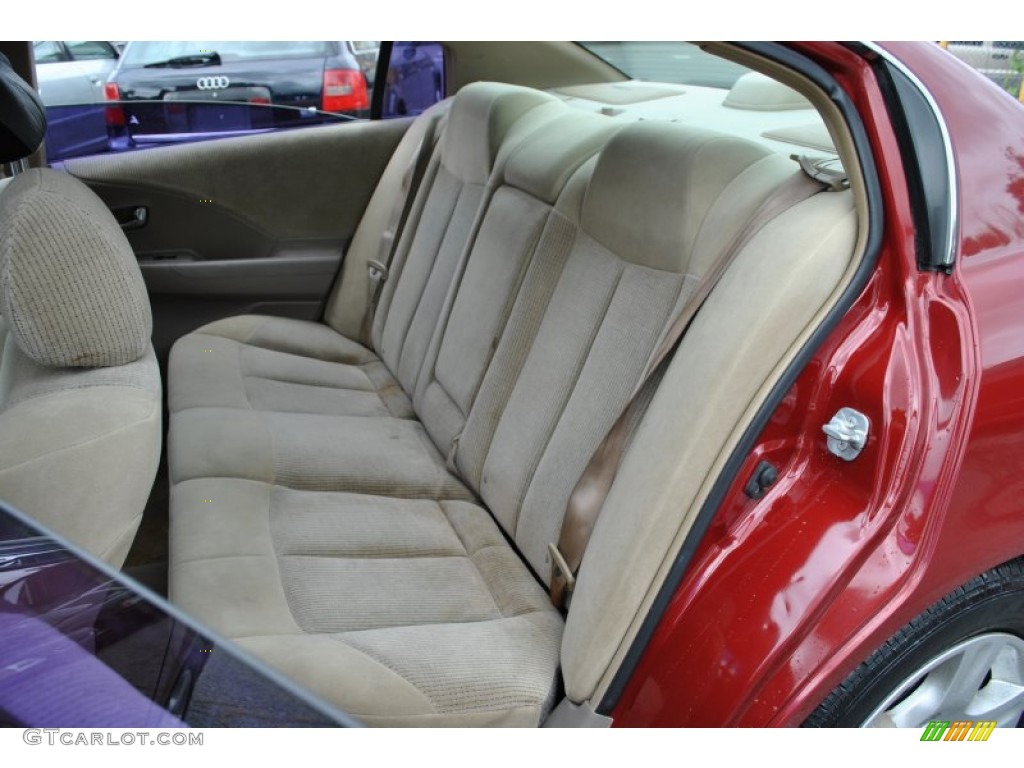 2004 Altima 2.5 S - Sonoma Sunset Pearl Red / Blond photo #9