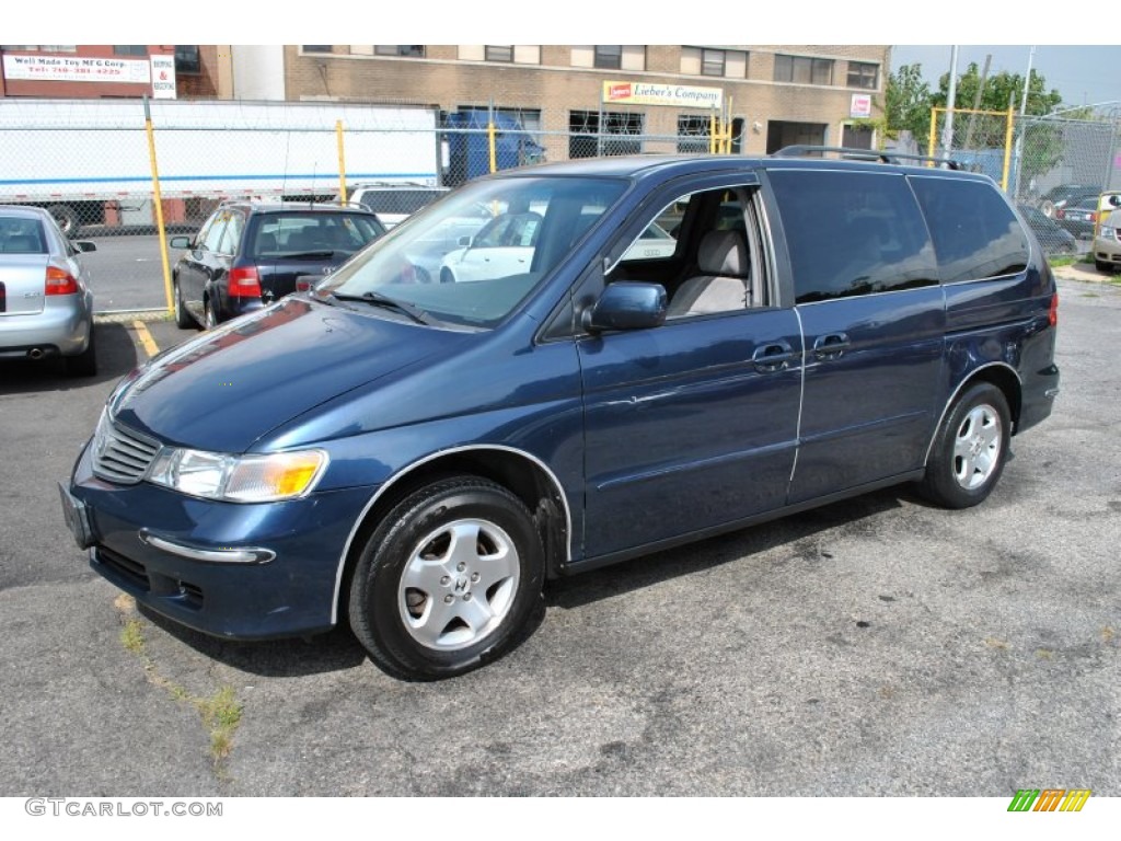 Deep Velvet Blue Pearl 1999 Honda Odyssey EX Exterior Photo #57939544