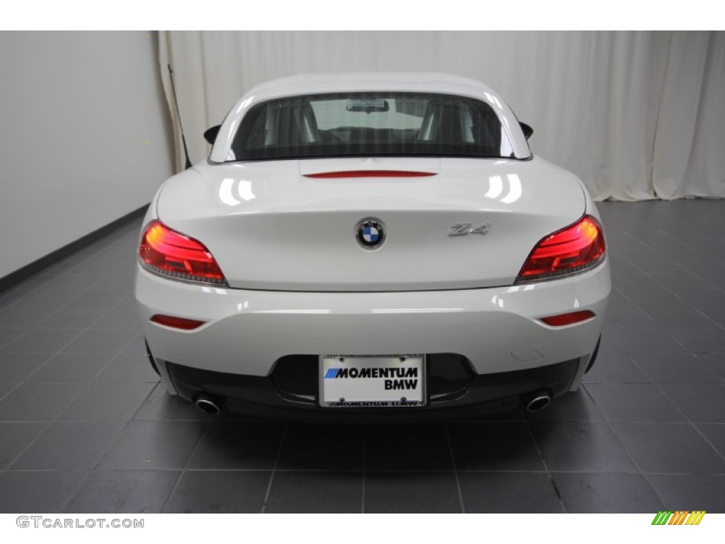2012 Z4 sDrive35i - Alpine White / Black photo #7