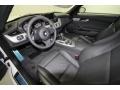 Black 2012 BMW Z4 sDrive35i Interior Color