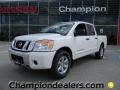 2012 Blizzard White Nissan Titan SV Crew Cab  photo #1