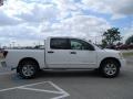 2012 Blizzard White Nissan Titan SV Crew Cab  photo #4