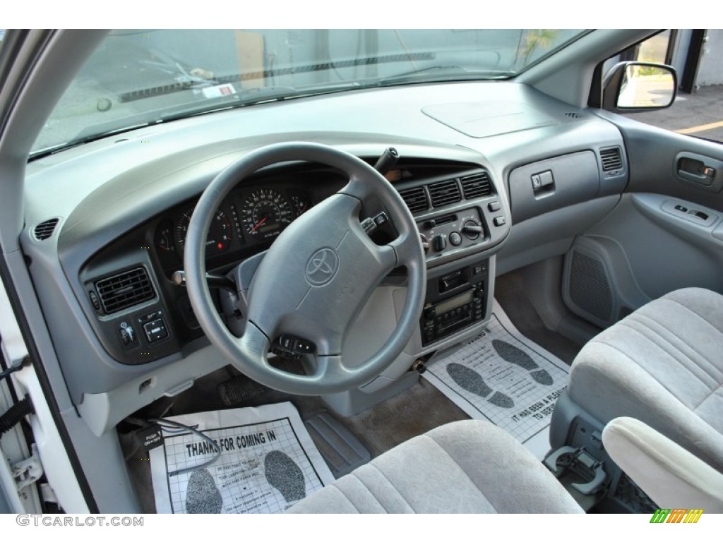 2000 Sienna LE - Super White / Gray photo #6