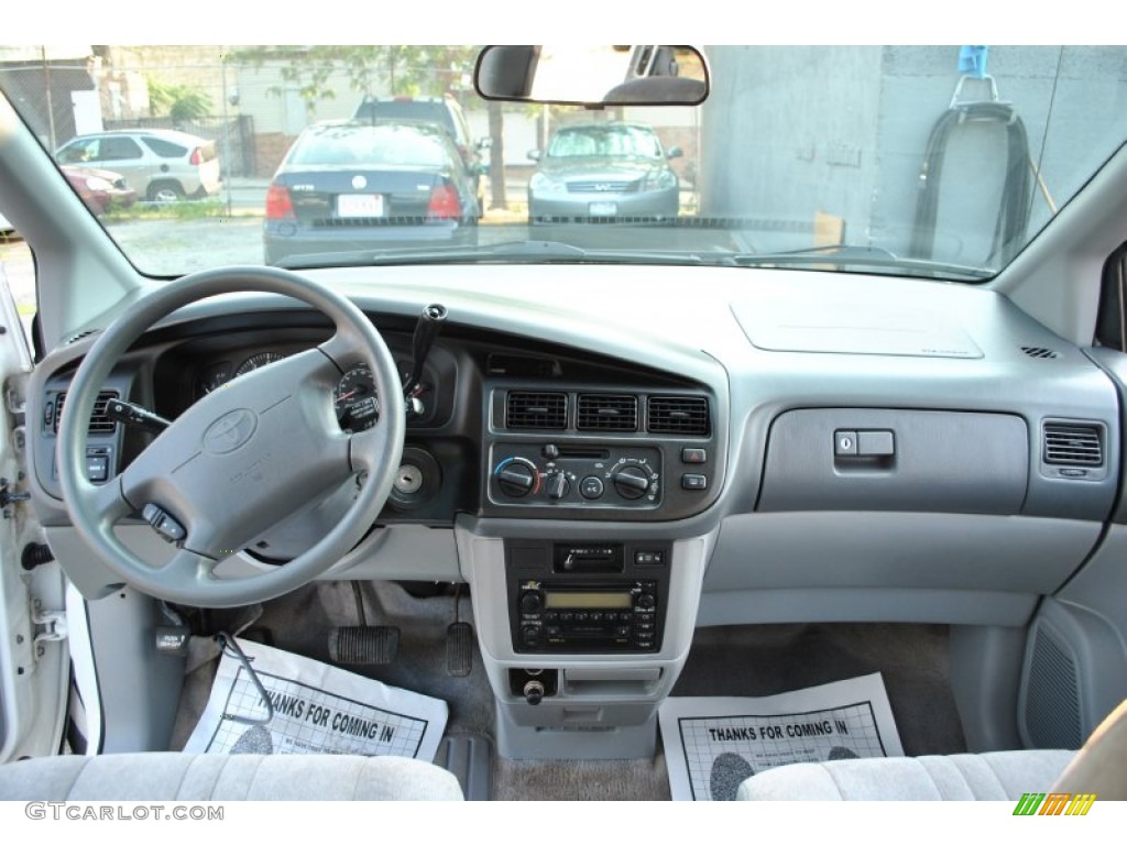 2000 Sienna LE - Super White / Gray photo #7