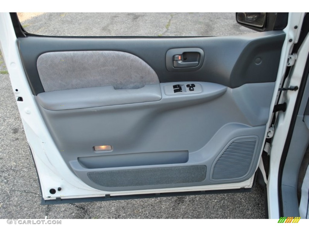 2000 Sienna LE - Super White / Gray photo #14