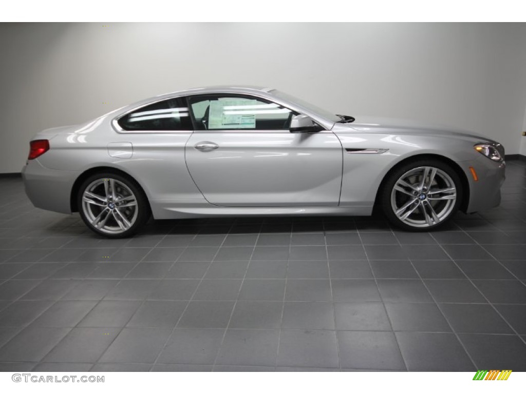 Titanium Silver Metallic 2012 BMW 6 Series 650i Coupe Exterior Photo #57940485