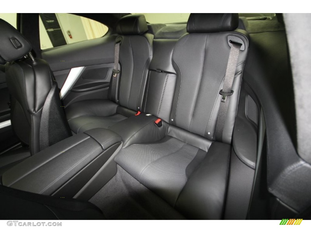 Black Nappa Leather Interior 2012 BMW 6 Series 650i Coupe Photo #57940551