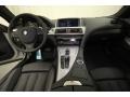 Black Nappa Leather Dashboard Photo for 2012 BMW 6 Series #57940641
