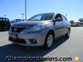 2012 Magnetic Gray Metallic Nissan Versa 1.6 SL Sedan  photo #1