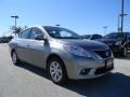 2012 Magnetic Gray Metallic Nissan Versa 1.6 SL Sedan  photo #3