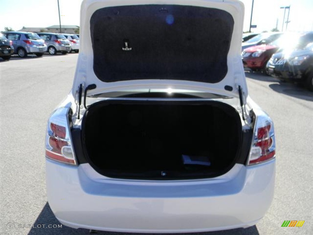 2012 Sentra 2.0 S - Aspen White / Charcoal photo #7