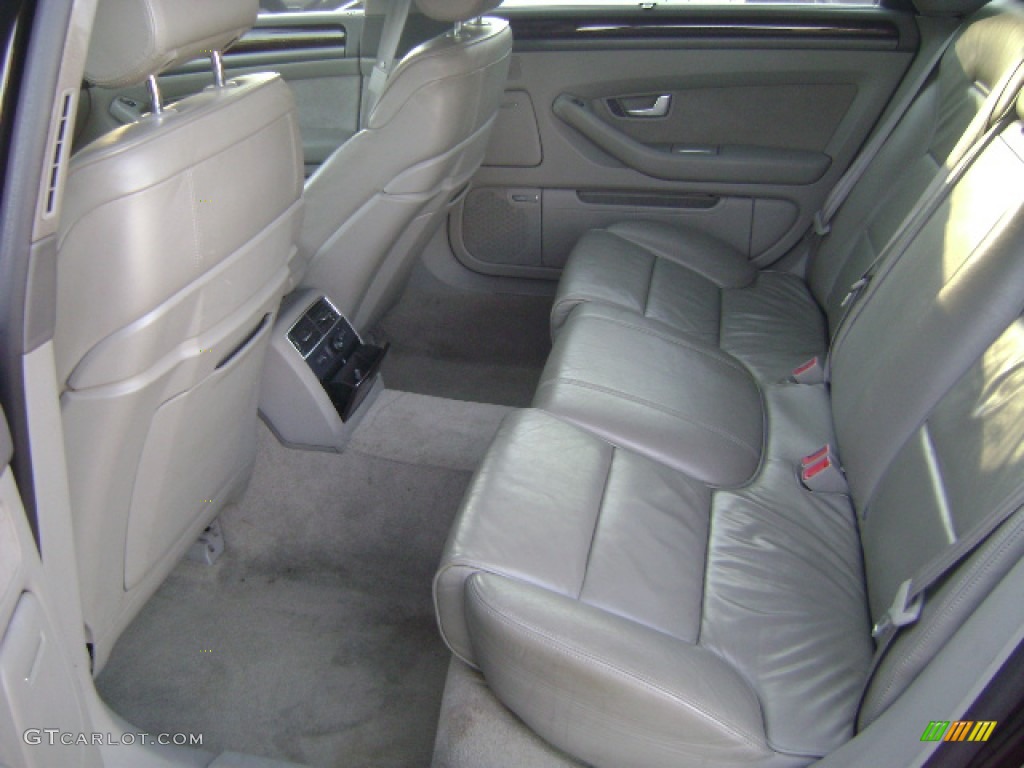 2005 A8 L 4.2 quattro - Brilliant Black / Platinum photo #8