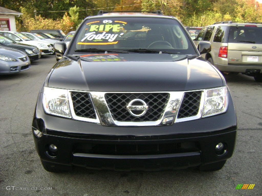 2005 Pathfinder LE - Super Black / Graphite photo #2