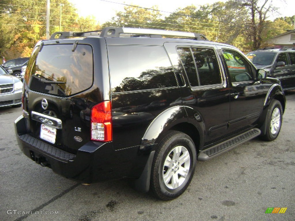2005 Pathfinder LE - Super Black / Graphite photo #8