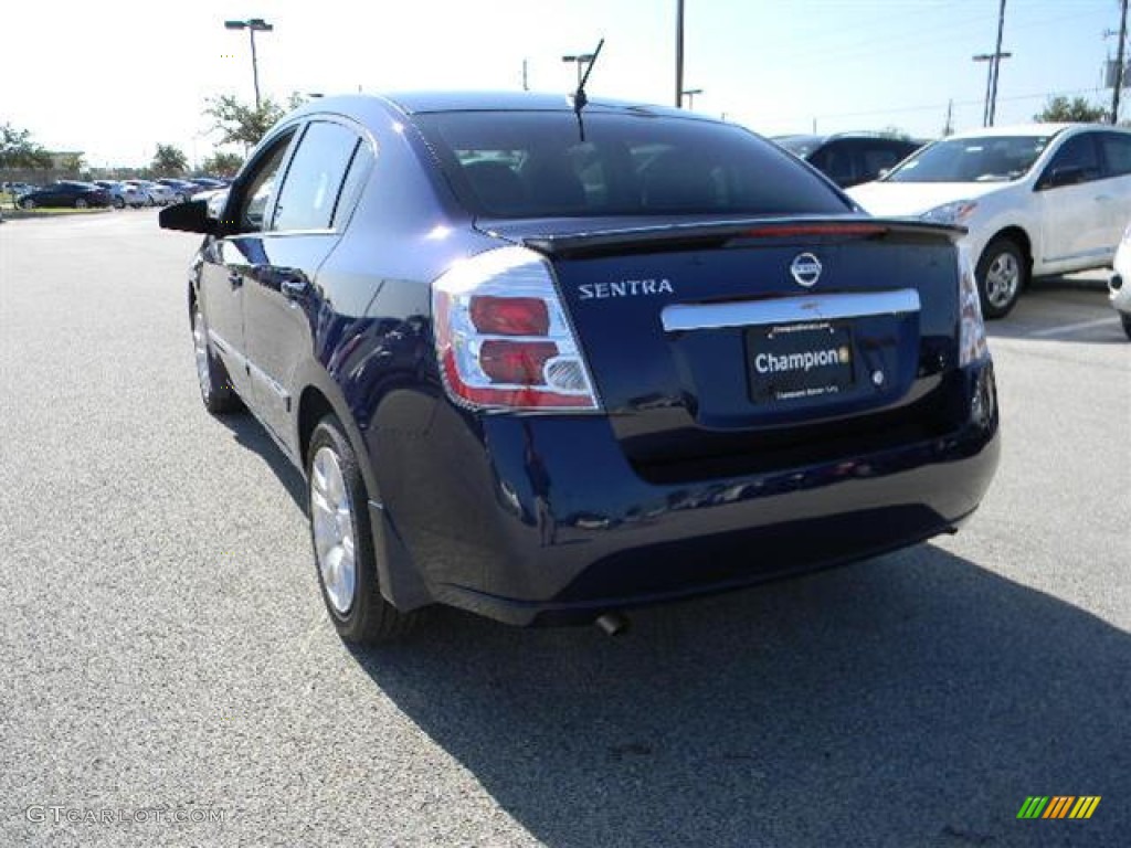 2012 Sentra 2.0 S - Blue Onyx / Charcoal photo #5