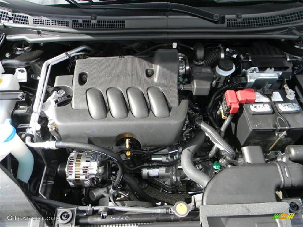 2012 Sentra 2.0 - Super Black / Charcoal photo #5
