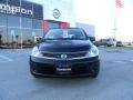 2012 Super Black Nissan Versa 1.8 S Hatchback  photo #2