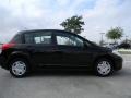 2012 Espresso Black Nissan Versa 1.8 S Hatchback  photo #4