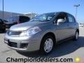 2012 Magnetic Gray Metallic Nissan Versa 1.8 S Hatchback  photo #1