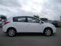 2012 Fresh Powder White Nissan Versa 1.8 S Hatchback  photo #4