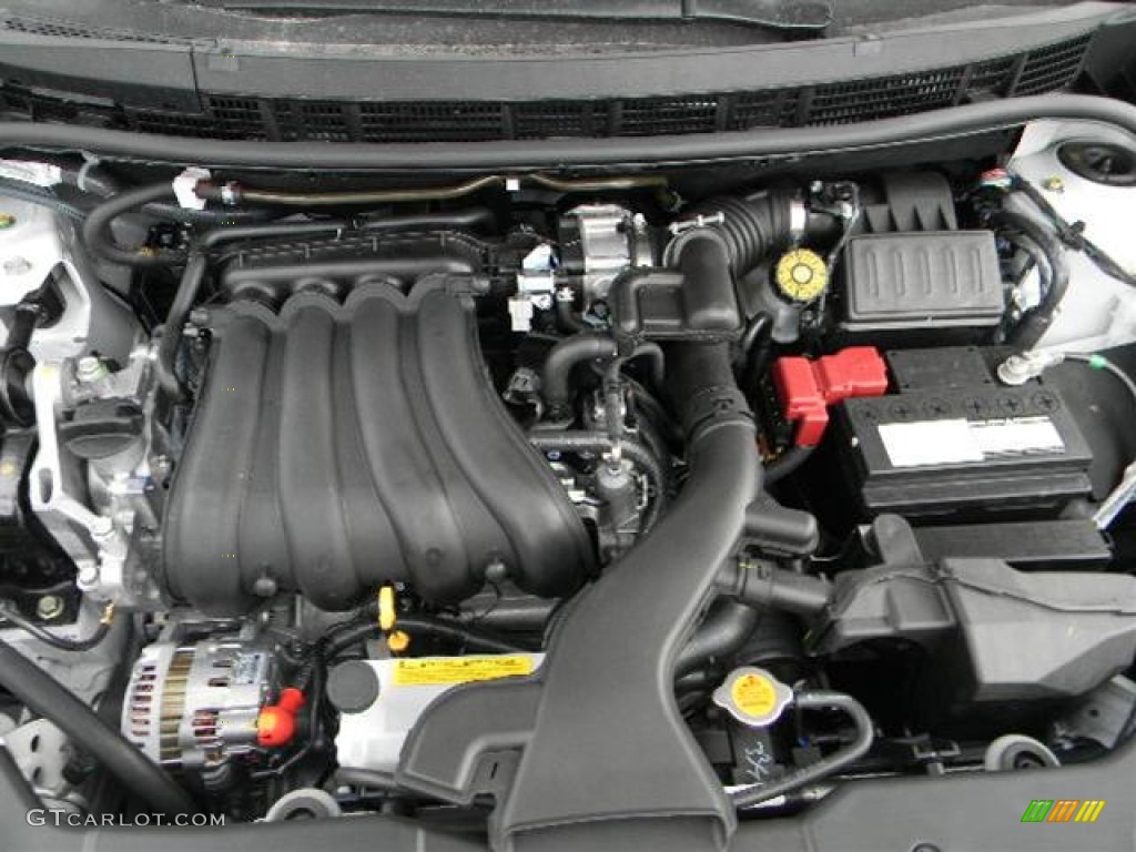 2012 Nissan Versa 1.8 S Hatchback 1.8 Liter DOHC 16-Valve CVTCS 4 Cylinder Engine Photo #57943293
