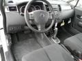 2012 Fresh Powder White Nissan Versa 1.8 S Hatchback  photo #11