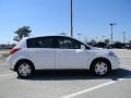 2012 Fresh Powder White Nissan Versa 1.8 S Hatchback  photo #4