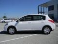 2012 Fresh Powder White Nissan Versa 1.8 S Hatchback  photo #6