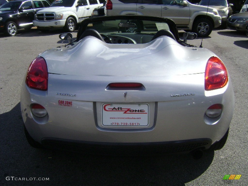 2006 Solstice Roadster - Cool Silver / Ebony photo #4
