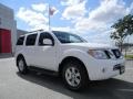 2012 Avalanche White Nissan Pathfinder SV  photo #3