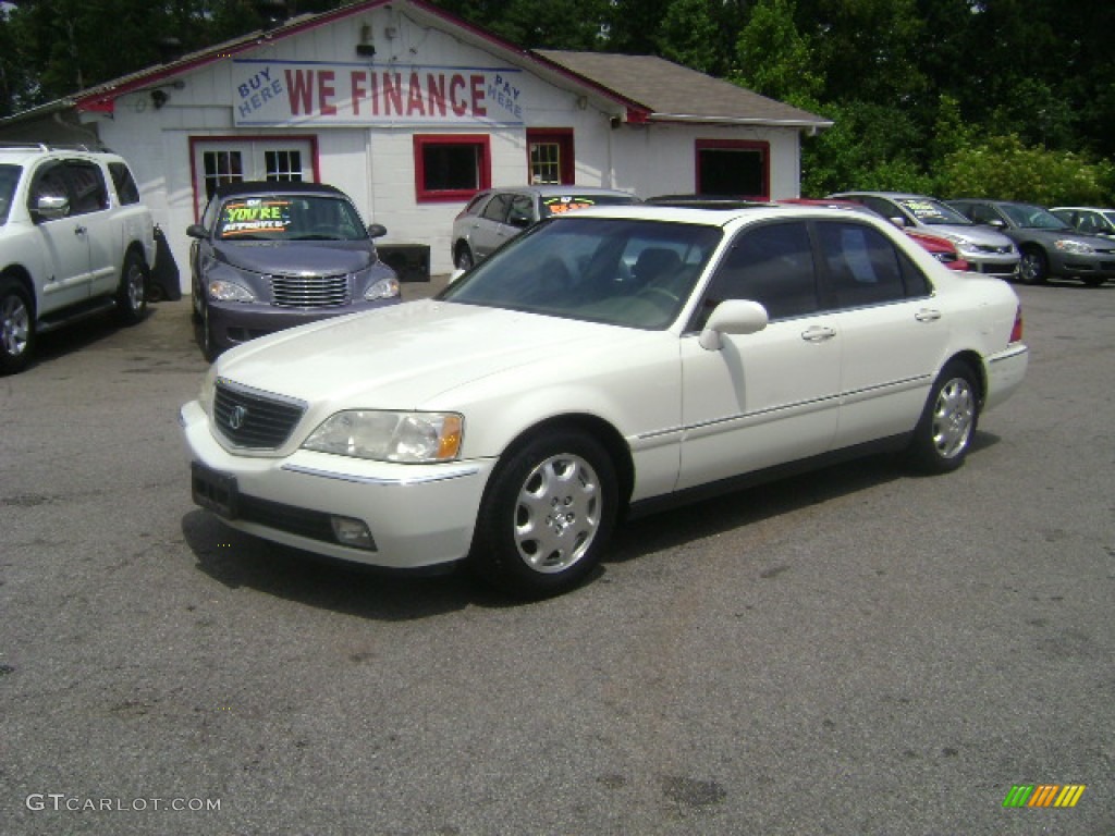 2000 RL 3.5 Sedan - Premium White Pearl / Parchment photo #1