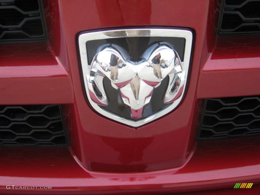 2012 Ram 1500 Express Crew Cab - Deep Cherry Red Crystal Pearl / Dark Slate Gray/Medium Graystone photo #23