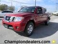 2012 Red Brick Nissan Frontier SV King Cab  photo #1