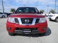 2012 Red Brick Nissan Frontier SV King Cab  photo #2