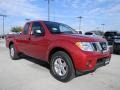 2012 Red Brick Nissan Frontier SV King Cab  photo #3