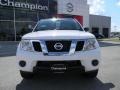 2012 Avalanche White Nissan Frontier SV V6 King Cab  photo #2