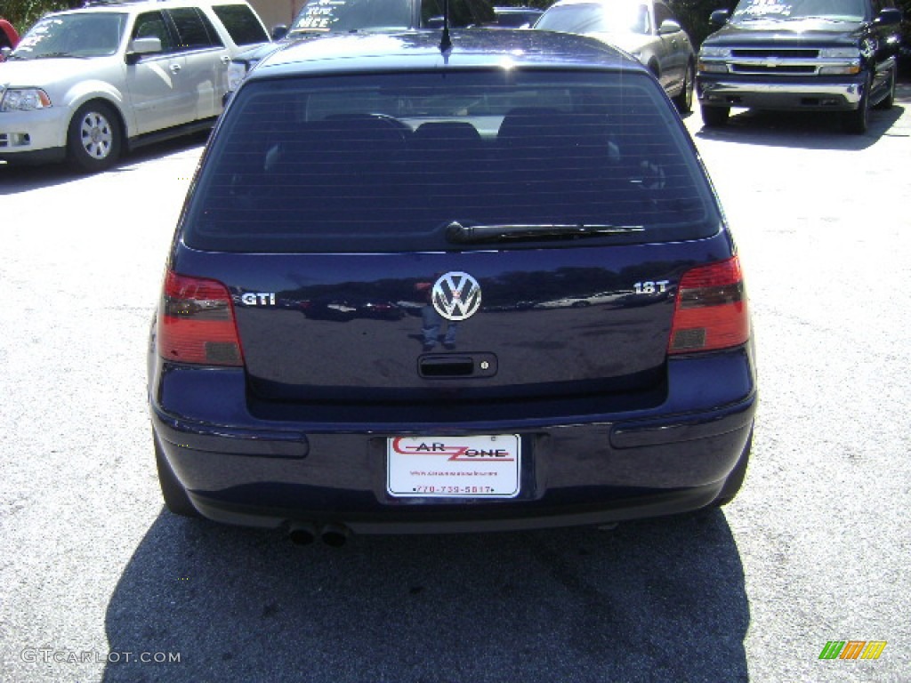 2005 GTI 1.8T - Indigo Blue Metallic / Black photo #5