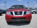 2012 Red Brick Nissan Frontier SV Crew Cab  photo #2