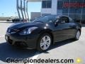 2012 Super Black Nissan Altima 2.5 S Coupe  photo #1