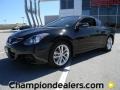 2012 Super Black Nissan Altima 3.5 SR Coupe  photo #1