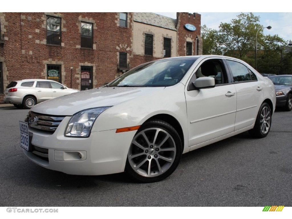 White Suede 2009 Ford Fusion SE Exterior Photo #57947832