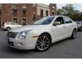 White Suede 2009 Ford Fusion SE Exterior