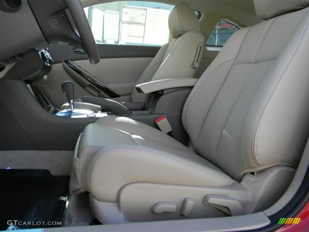 2012 Altima 2.5 S Coupe - Red Alert / Blonde photo #8