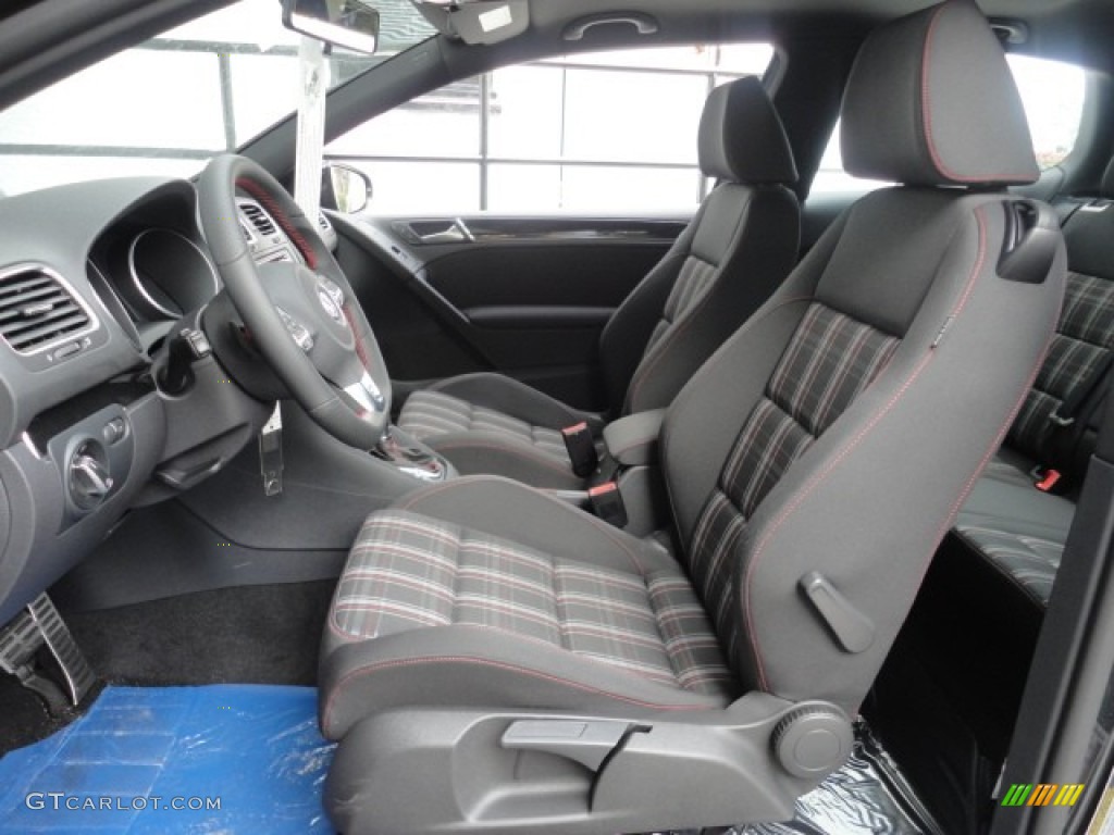 Interlagos Plaid Cloth Interior 2012 Volkswagen GTI 2 Door Photo #57948472