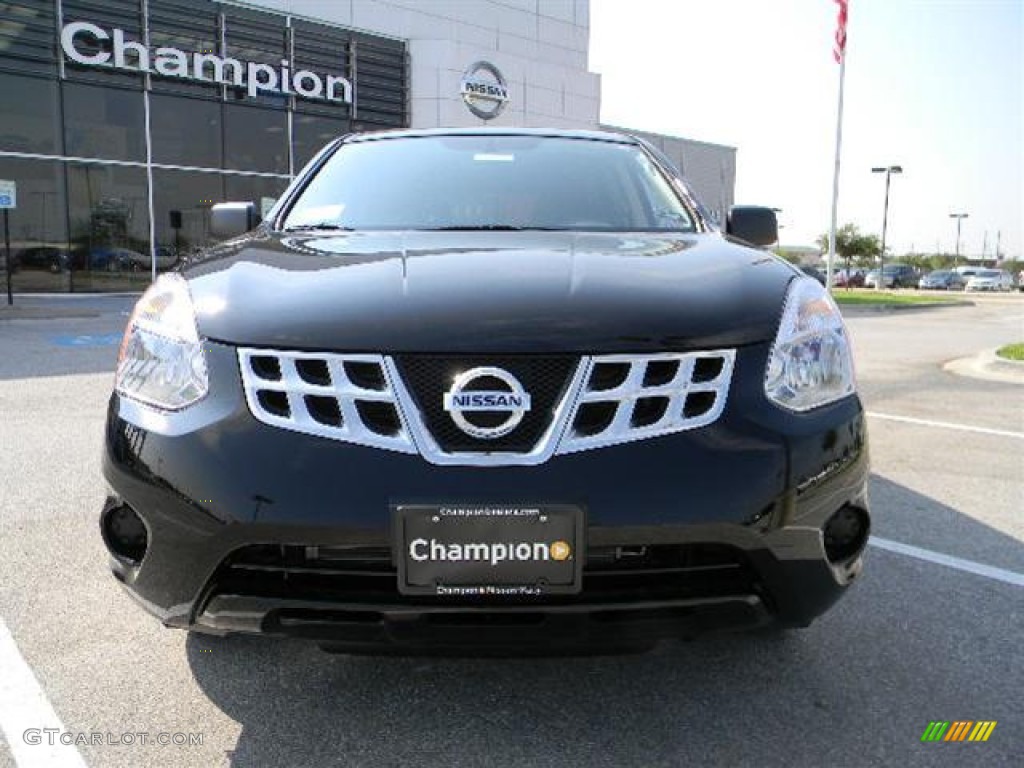 2011 Rogue S - Wicked Black / Black photo #2