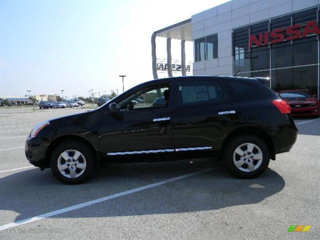 2011 Rogue S - Wicked Black / Black photo #6