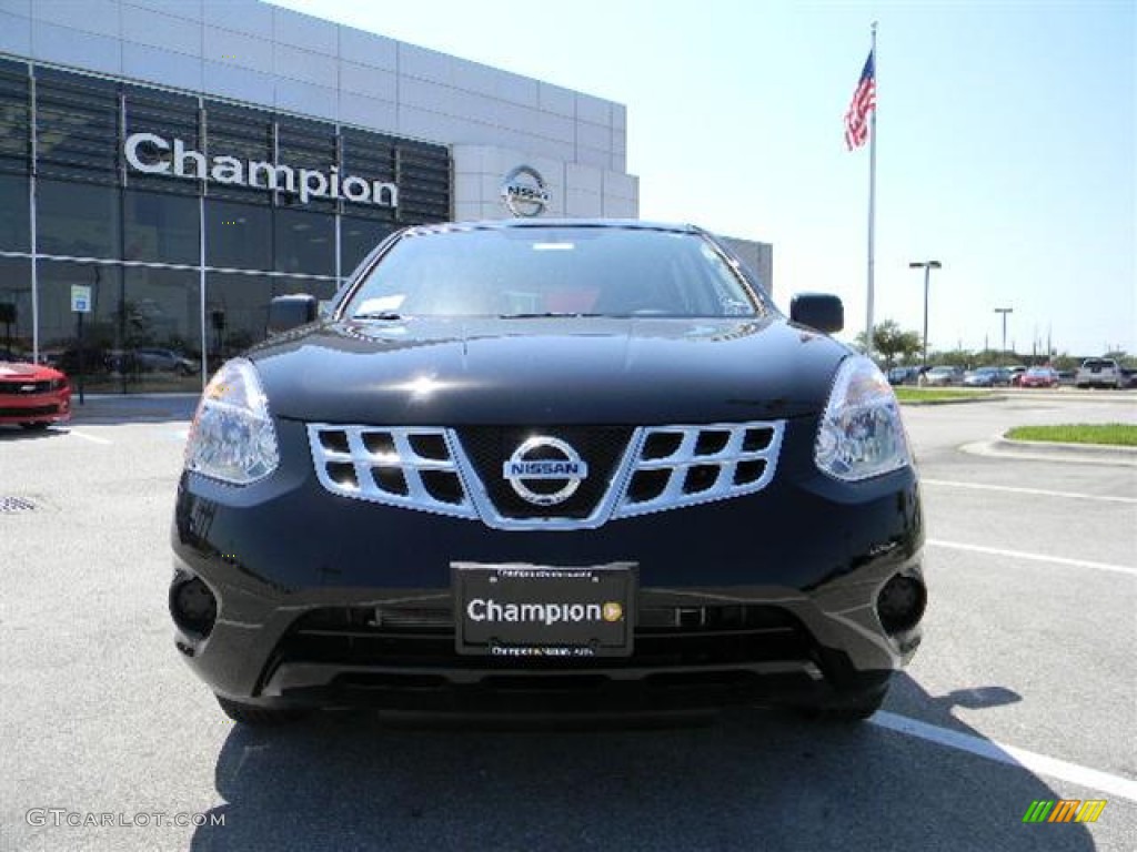 2011 Rogue S - Wicked Black / Black photo #2